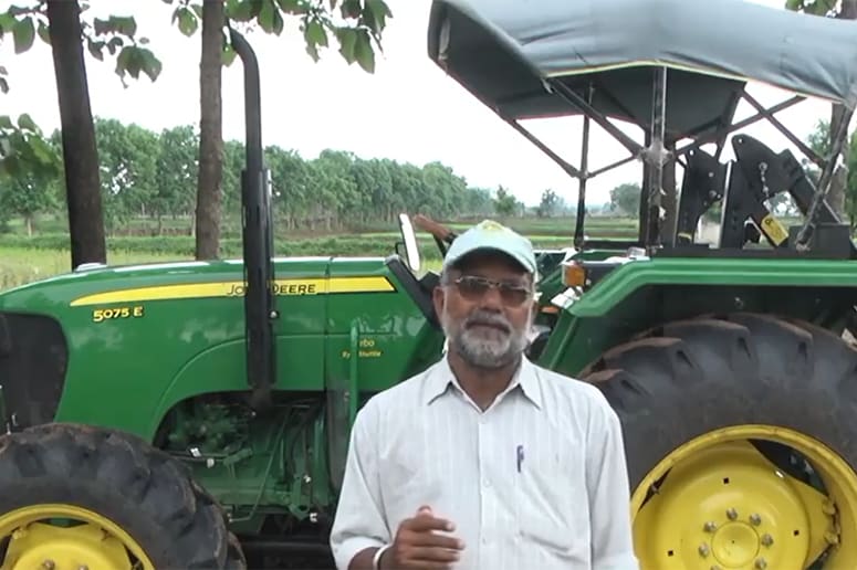 John Deere India Tractor , John Deere India Customers Testimonial , Voice of Customer , Front Profile